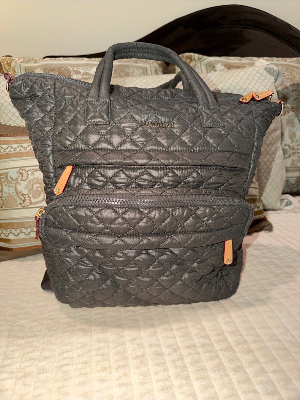 MZ Wallace Metro Utility Backpack in Magnet - Picture 4 of 16